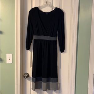 Gap Jersey Long Sleeve Dress Sz M